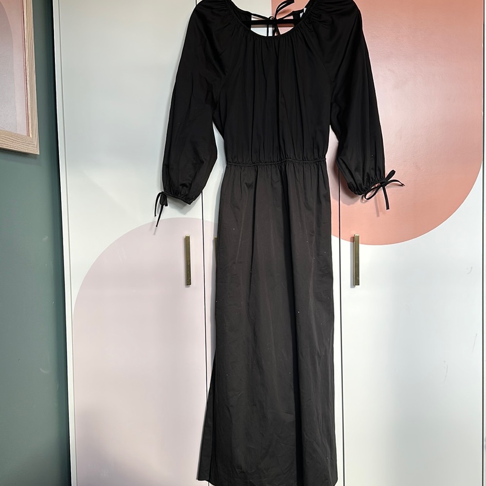 Black Midi Dress